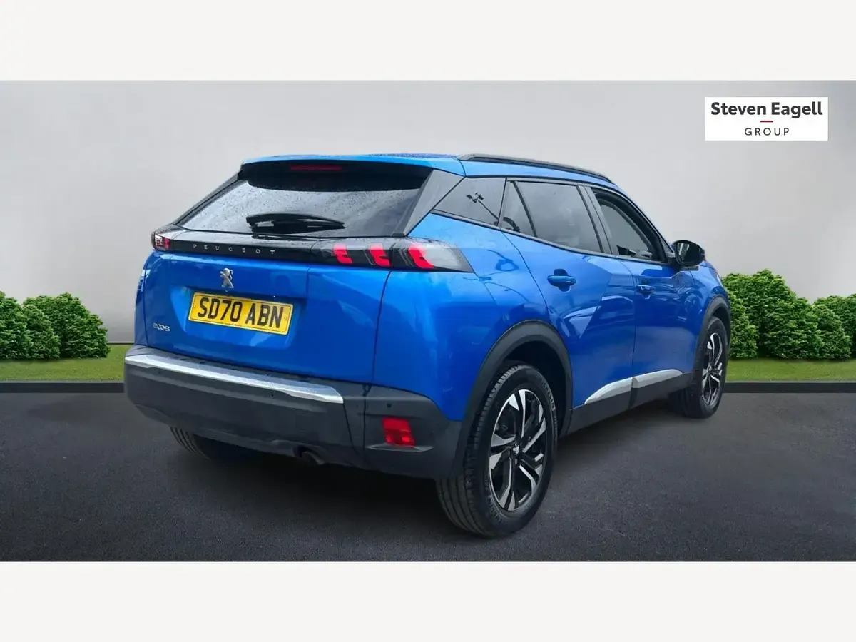 Used Peugeot 2008 Allure 100 HP (73 kW) 2020 Blue SUV