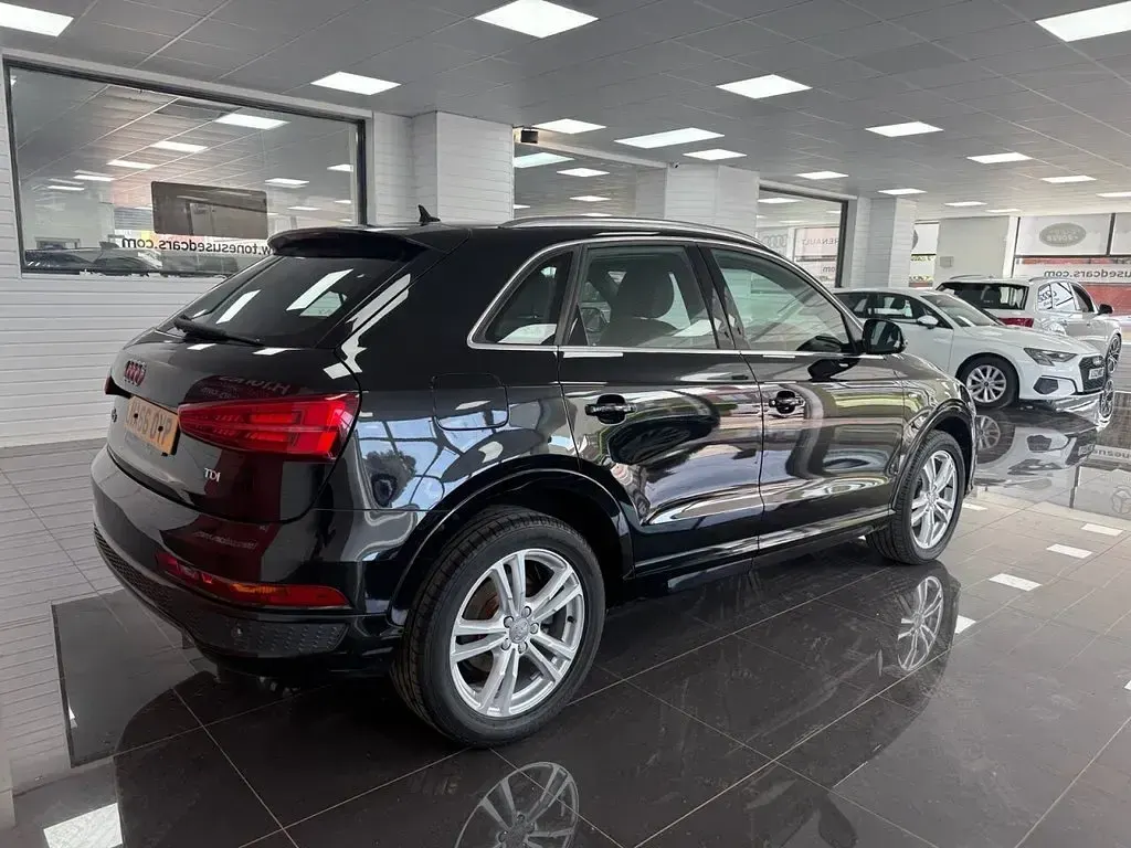 Used Audi Q3 S-Line 150 HP (110 kW) 2016 Black SUV