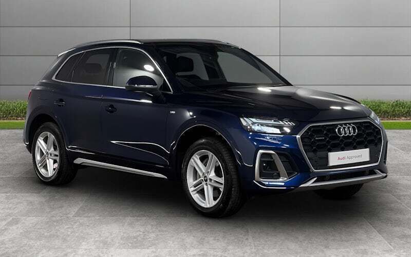 Blue Used 2024 Audi Q5 S-Line SUV | £39,999 (Fair price) - Image 1/4