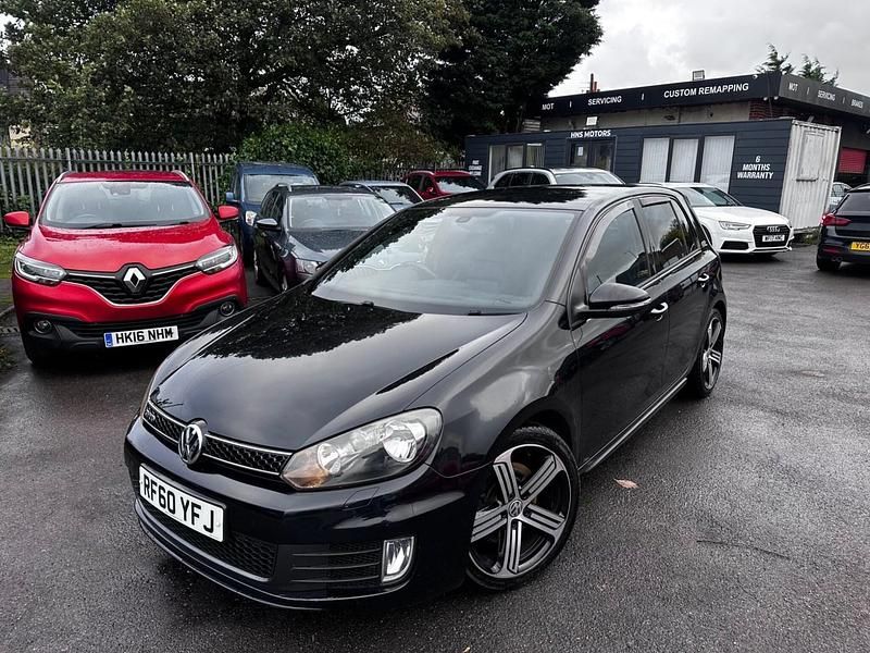 Black Used 2010 VW Golf VI GTD Hatchback | £6,125 (Expensive) - Image 1/4