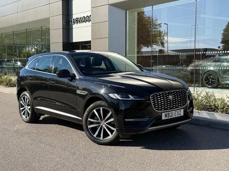 Black Used 2021 Jaguar F-Pace SE SUV | £30,990 (Fair price) - Image 1/4