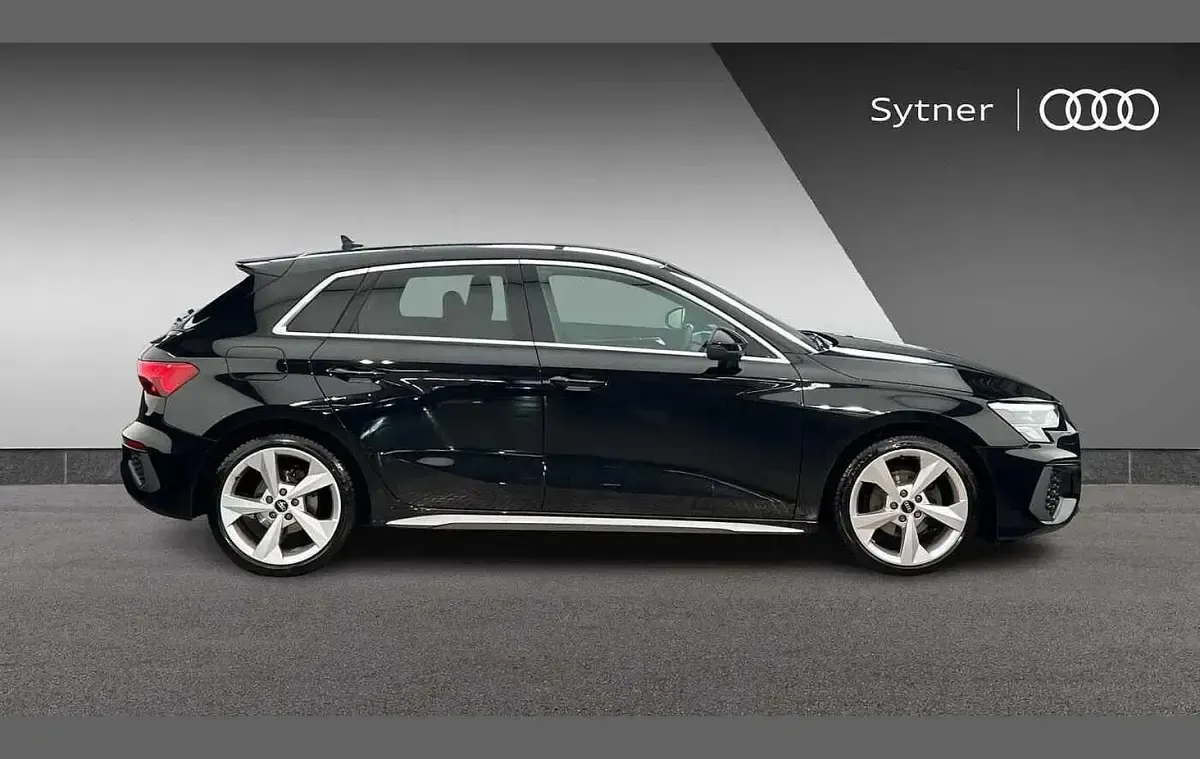 Used Audi A3 S-Line 108 HP (79 kW) 2022 Black Sedan