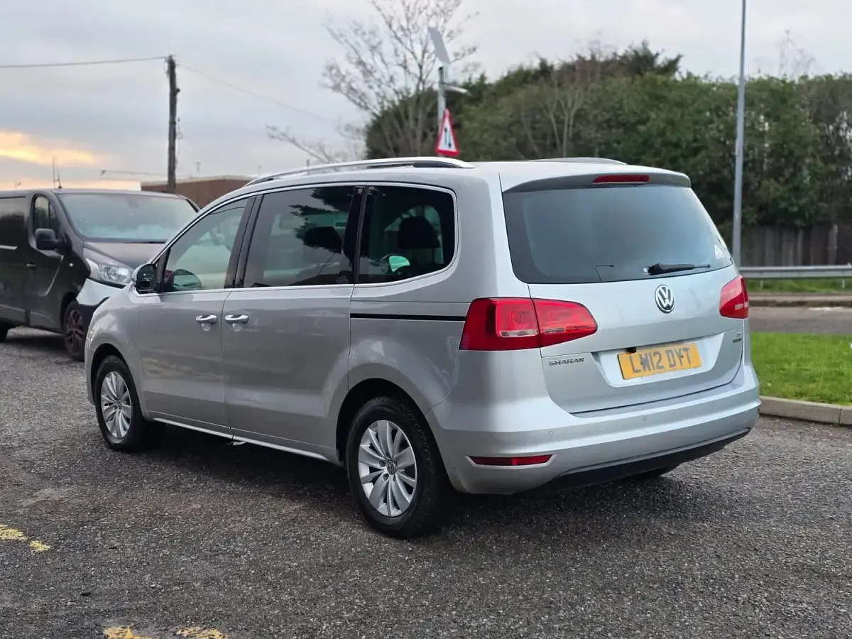 Used VW Sharan SE 150 HP (110 kW) 2012 Silver MPV