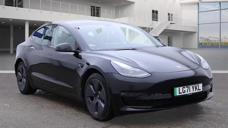 Black Used 2021 Tesla Model 3 Long Range AWD Sedan | £19,895 (Fair price) - Image 1/4