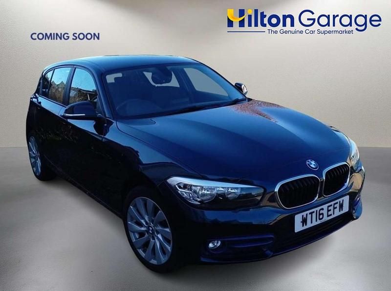 Used BMW 118 Sport Line 2016 Blue Hatchback