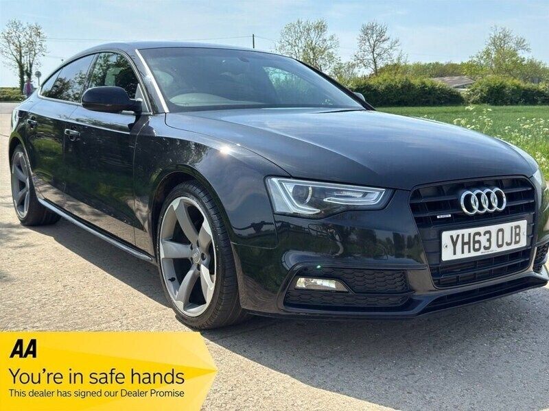 Black Used 2013 Audi A5 Sportback Black Edition Hatchback | £9,495 (Fair price) - Image 1/4