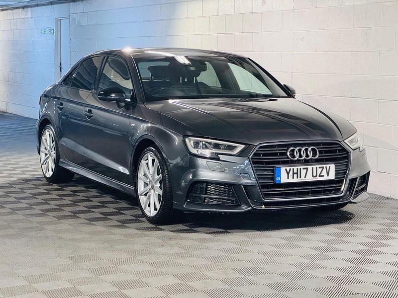 Grey Used 2017 Audi A3 Black Edition Sedan | £10,989 (Fair price) - Image 1/4