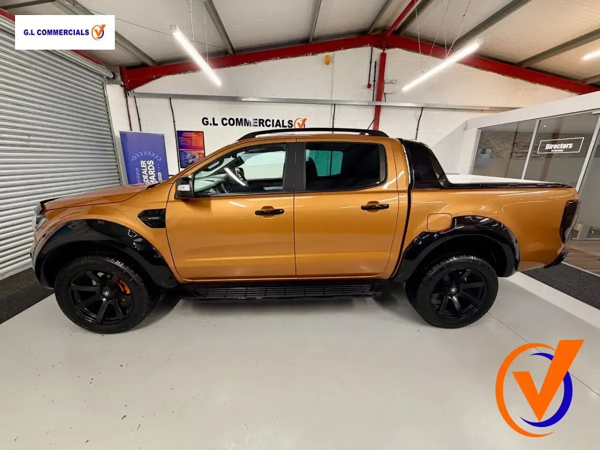 Used Ford Ranger Wildtrack 213 HP (156 kW) 2022 Orange Pickup