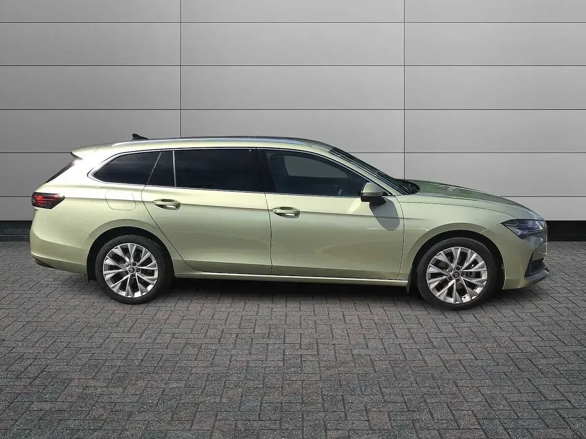 Used Skoda Superb SE L 110 HP (80 kW) 2026 Ice tea yellow metallic Estate