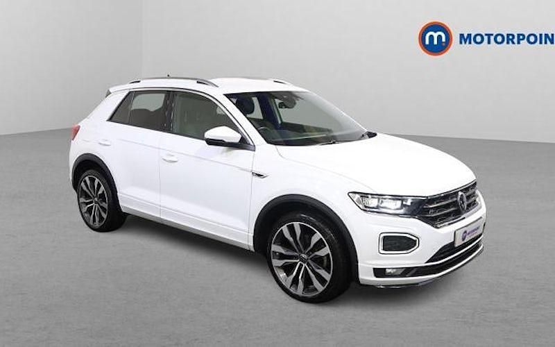 Used VW T-Roc R-line 150 HP (110 kW) 2021 White SUV