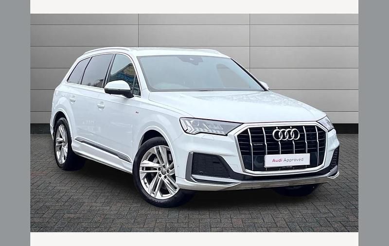 Used Audi Q7 S-Line 286 HP (210 kW) 2019 White SUV