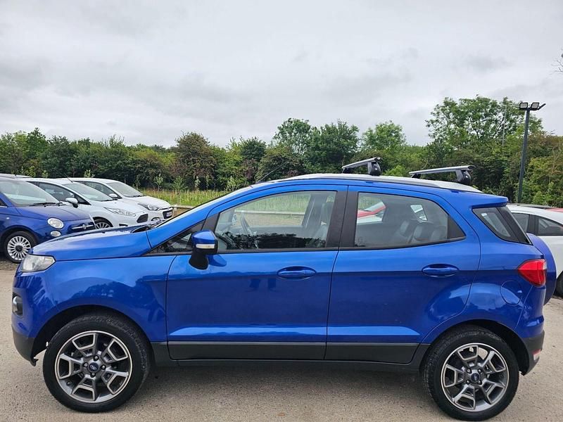 Used Ford Ecosport Titanium 2014 Blue SUV