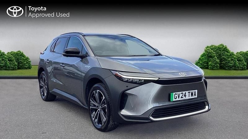 Precious metal Used 2024 Toyota bZ4X Edition SUV | £28,938 (Fair price) - Image 1/2