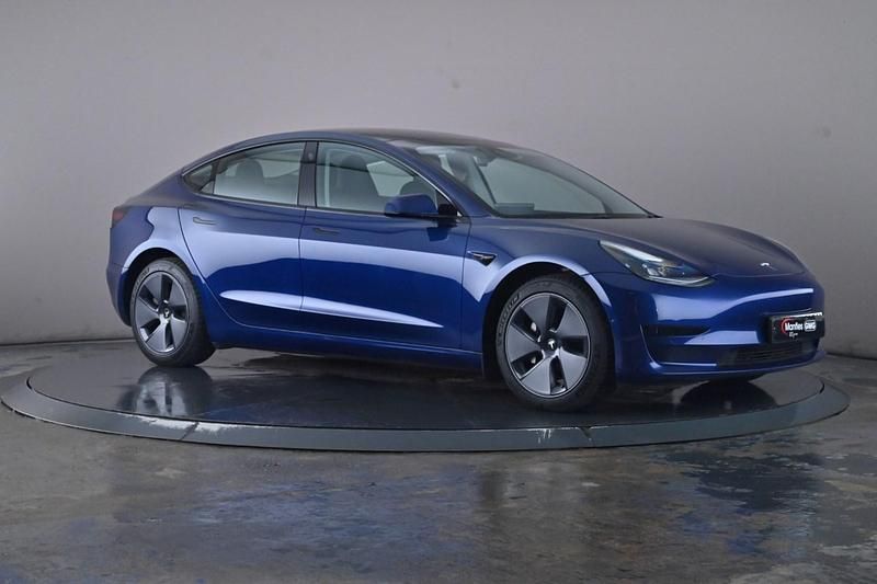 Blue Used 2022 Tesla Model 3 RWD Sedan | £21,795 (Fair price) - Image 1/4