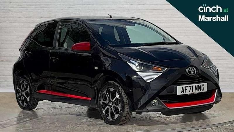 Black Used 2021 Toyota Aygo Trend Hatchback | £8,992 (Fair price) - Image 1/4