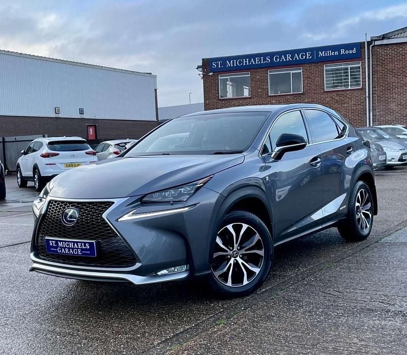 Grey Used 2017 Lexus NX300h Sport Line SUV | £17,995 (Fair price) - Image 1/4