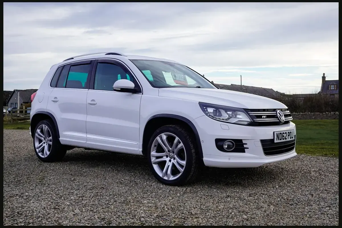 Used VW Tiguan R-line 170 HP (125 kW) 2012 White SUV