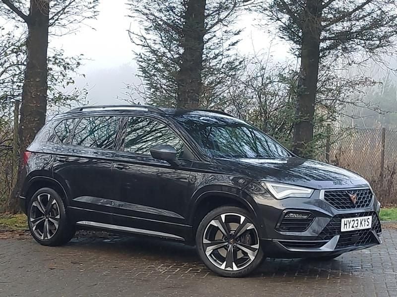 Black Used 2023 Cupra Ateca VZ1 SUV | £26,298 (Fair price) - Image 1/4