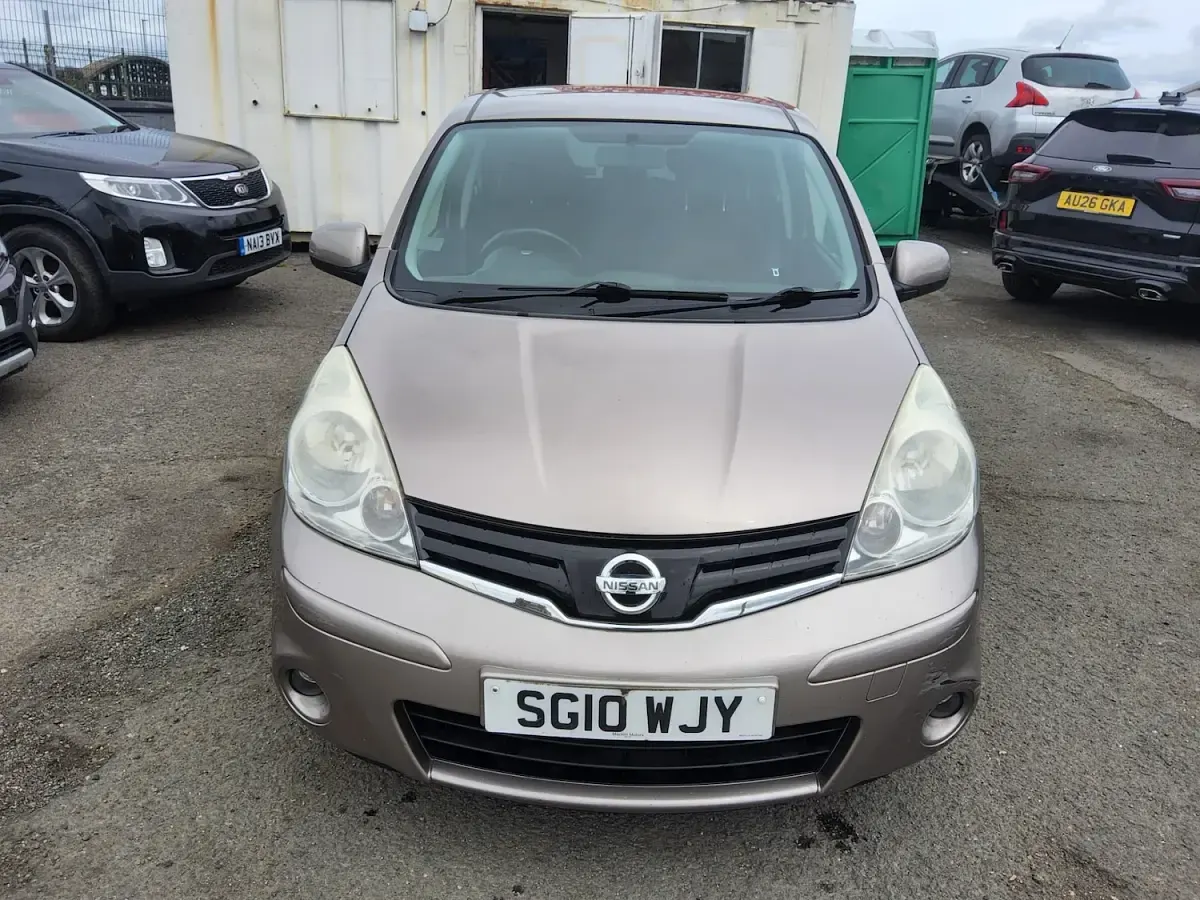 Used Nissan Note N-TEC 110 HP (80 kW) 2010 Beige Hatchback
