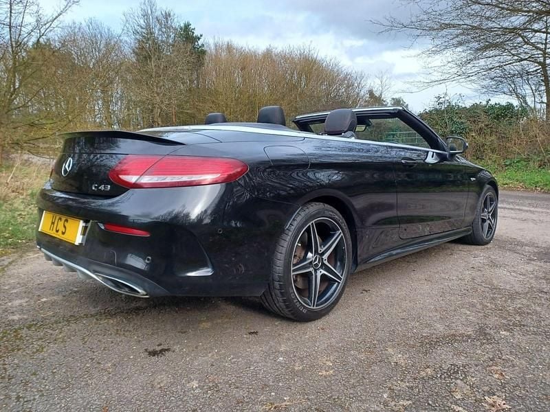 Used Mercedes C43 AMG Premium Plus 2017 Black Cabriolet