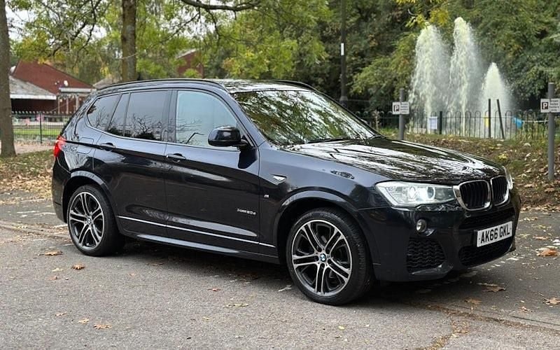 Black Used 2016 BMW X3 M Sport SUV | £12,995 (Fair price) - Image 1/4