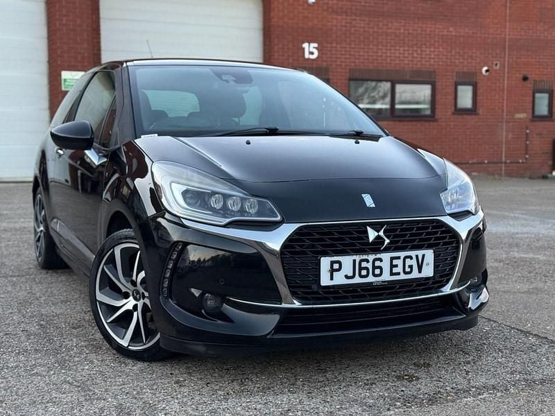 Black Used 2016 DS Automobiles DS3 Prestige Hatchback | £3,690 (Fair price) - Image 1/3