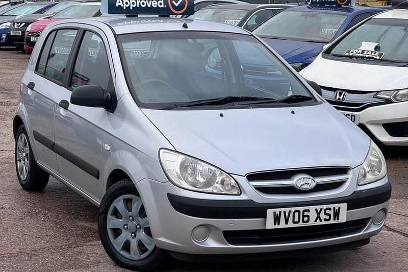 Silver Used 2006 Hyundai Getz Hatchback | £3,275 (Fair price) - Image 1/1