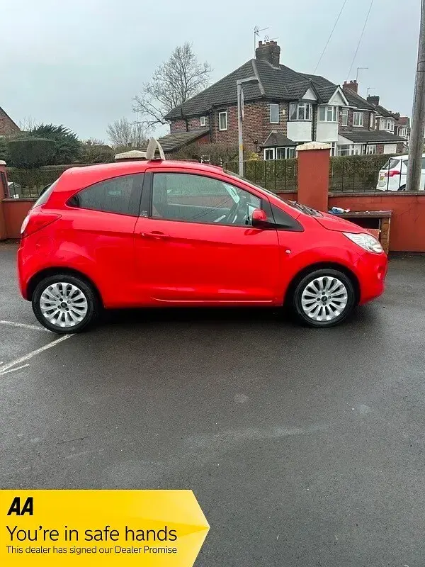 Used Ford Ka Zetec 2014 Red Hatchback