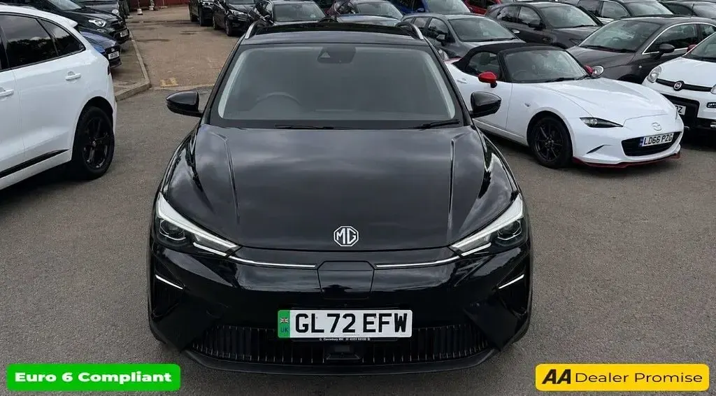 Used MG MG5 EV Trophy 114 kW (156 HP) 2022 Black Estate