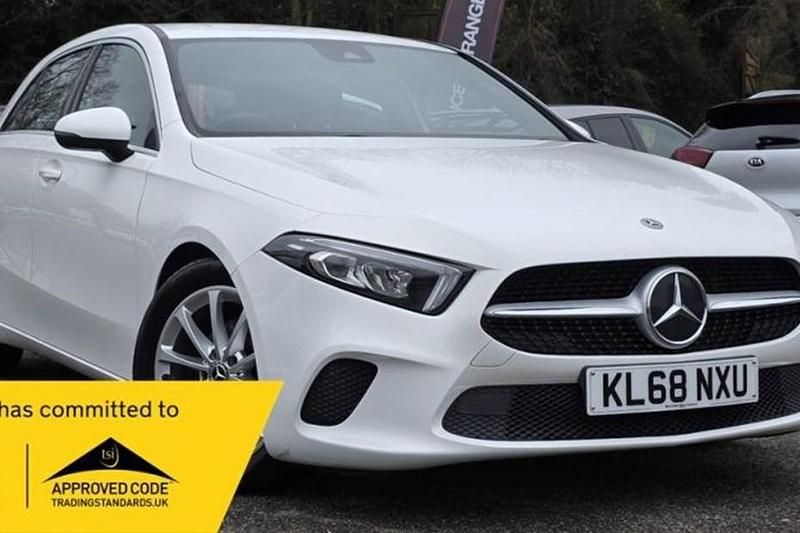 Used Mercedes A180 2019 White Hatchback