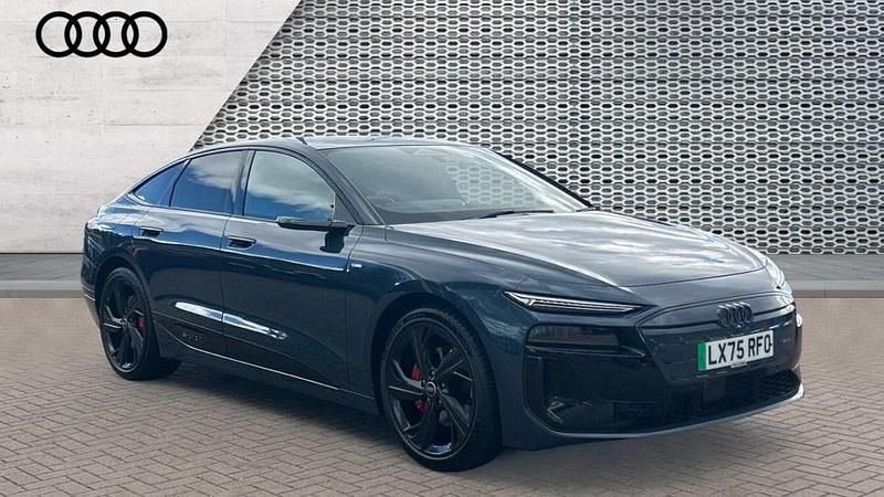Blue Used 2025 Audi A6 e-tron Sport Hatchback | £60,990 (A bit pricey) - Image 1/4
