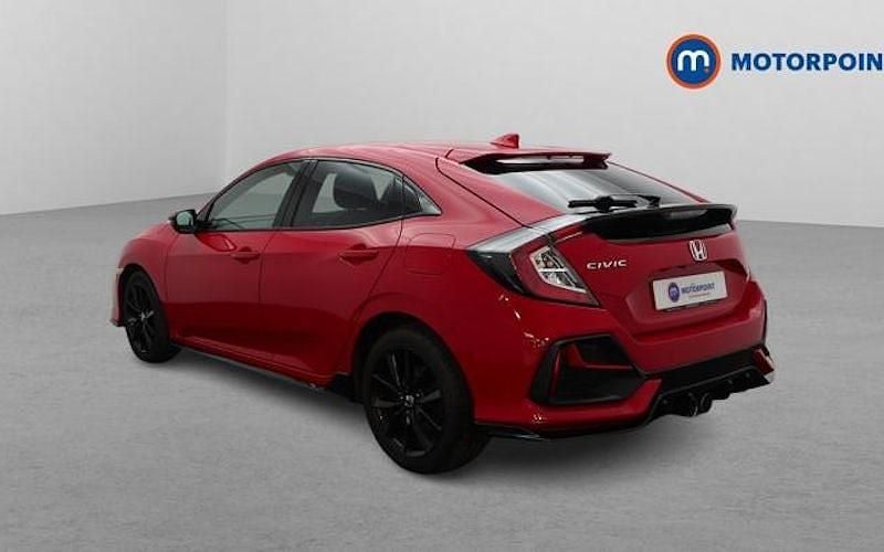 Used Honda Civic Sport 182 HP (133 kW) 2021 Red Hatchback