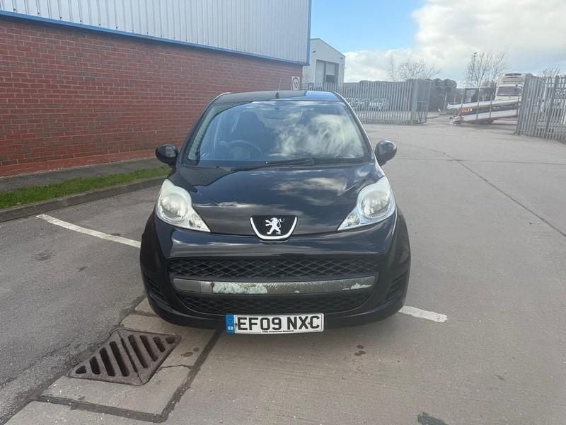 Black Used 2009 Peugeot 107 Hatchback | £1,099 (Expensive) - Image 1/4