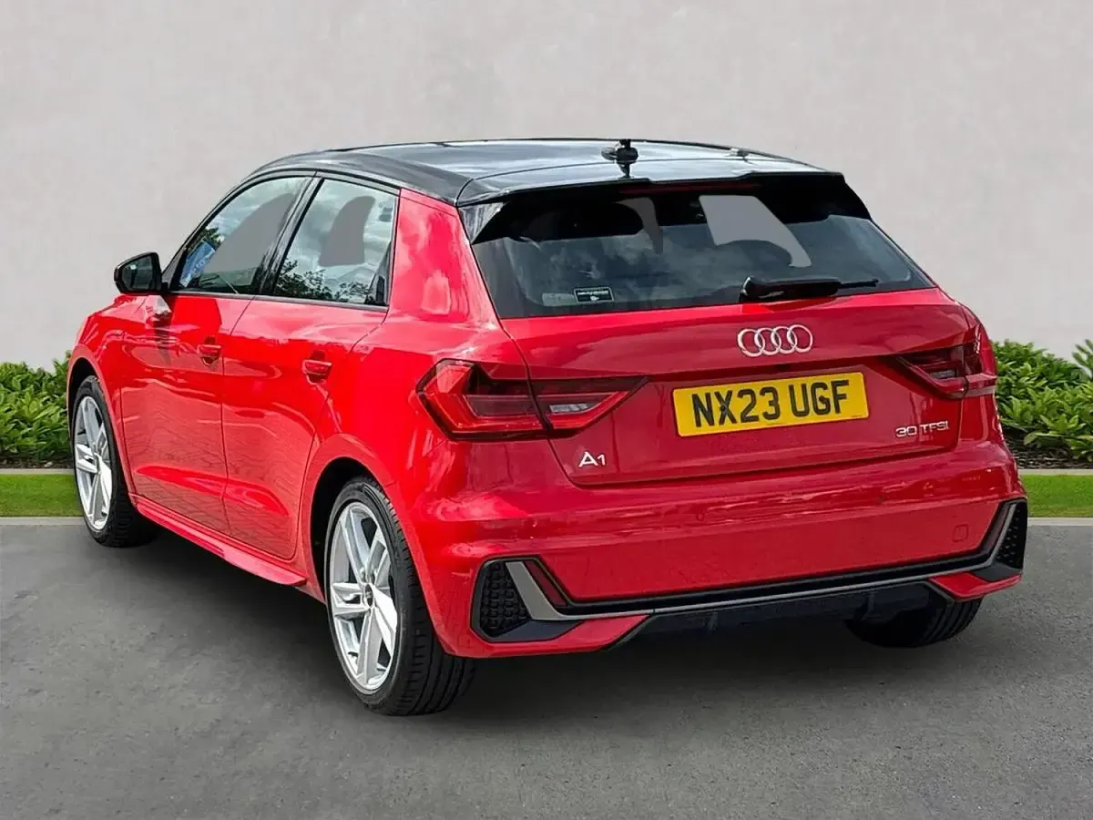 Used Audi A1 Sportback S-Line 110 HP (80 kW) 2023 Red Hatchback