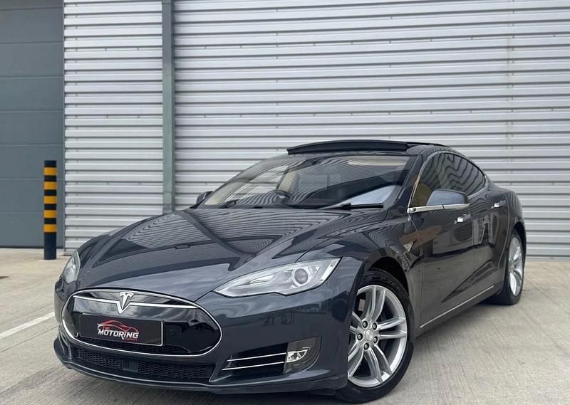 Used Tesla Model S 278 kW (379 HP) 2014 Grey Hatchback