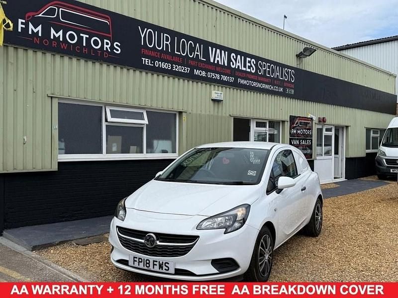 White Used 2018 Vauxhall Corsa S Van | £6,500 (Fair price) - Image 1/2