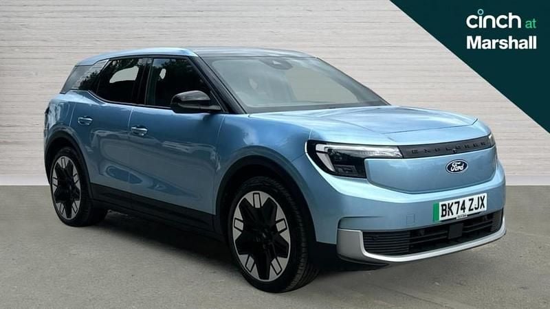 Artic blue Used 2024 Ford Explorer Premium SUV | £34,499 (Good price) - Image 1/4