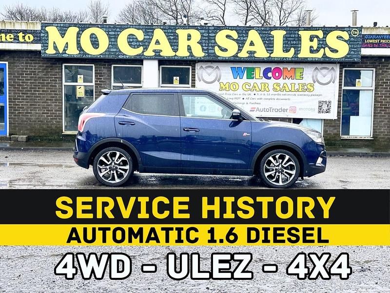 Used Ssangyong (KGM) Tivoli 2016 Blue SUV