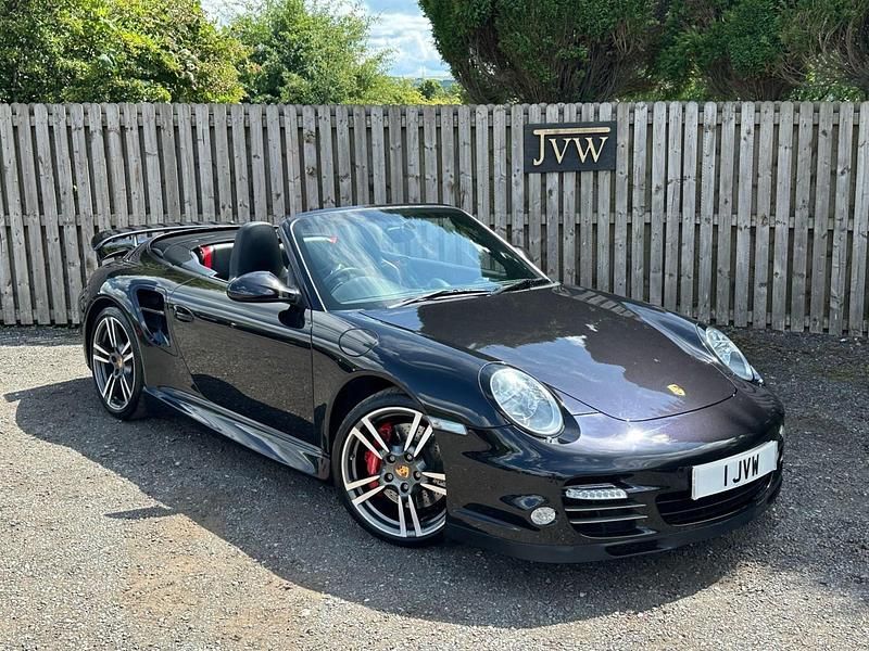 Black Used 2011 Porsche 997 Turbo Cabriolet | £57,475 - Image 1/4