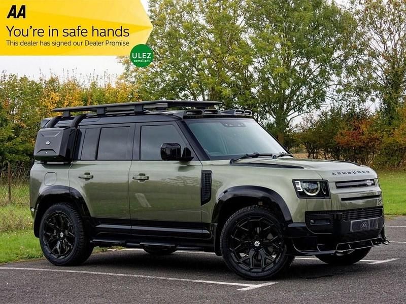 Green Used 2022 Land Rover Defender SE SUV | £65,995 - Image 1/4