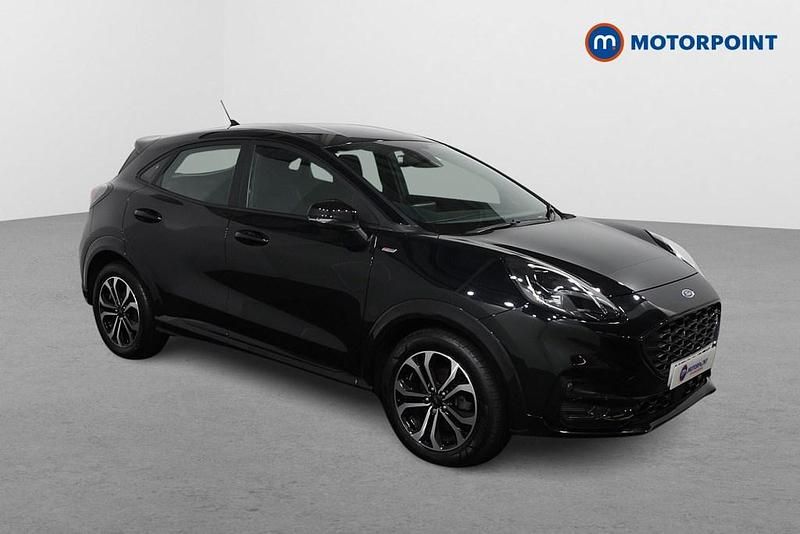 Black Used 2023 Ford Puma ST-Line SUV | £15,999 (Good price) - Image 1/4