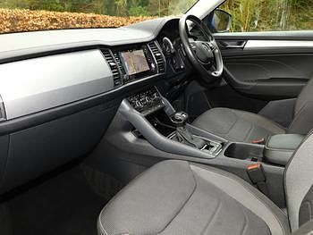 Used Skoda Kodiaq SE Drive 150 HP (110 kW) 2022 Blue SUV