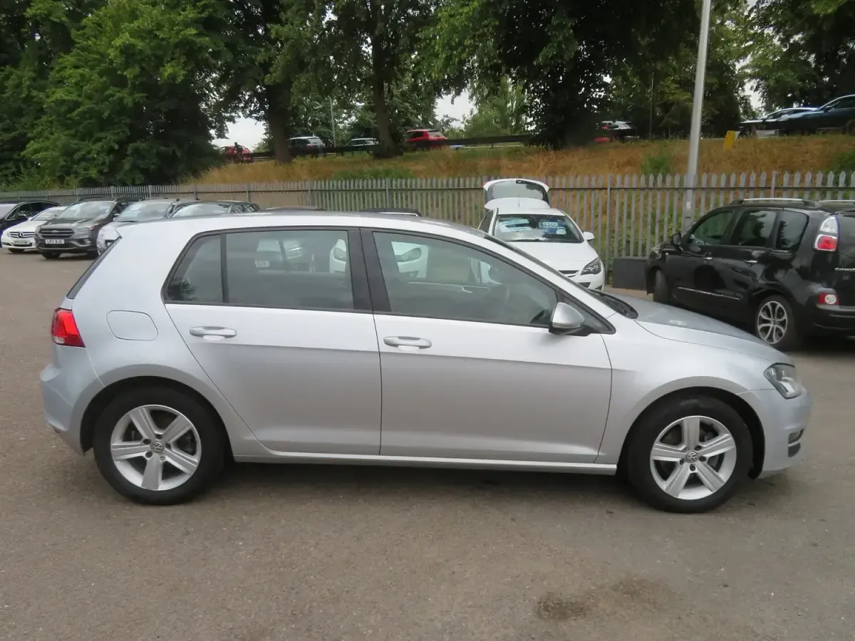 Used VW Golf VII Match 2015 Silver Hatchback
