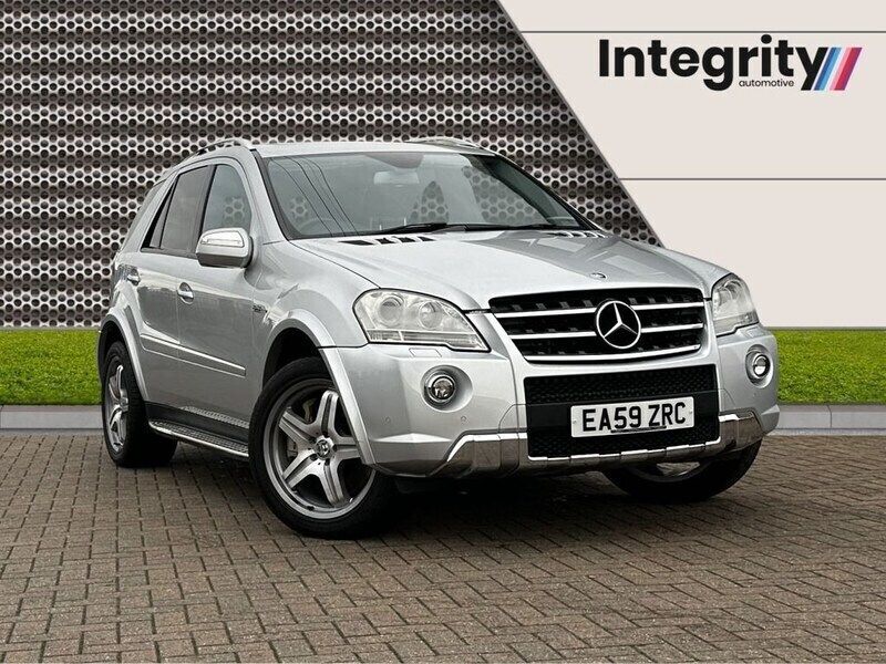 Silver Used 2009 Mercedes ML63 AMG AMG SUV | £18,799 - Image 1/4