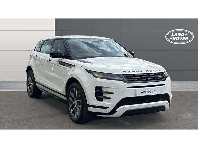 White Used 2025 Land Rover Range Rover evoque SE Dynamic SUV | £38,844 (A bit pricey) - Image 1/4