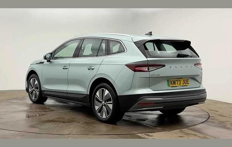 Used Skoda Enyaq iV ecoSuite 150 kW (204 HP) 2023 Arctic silver metallic SUV