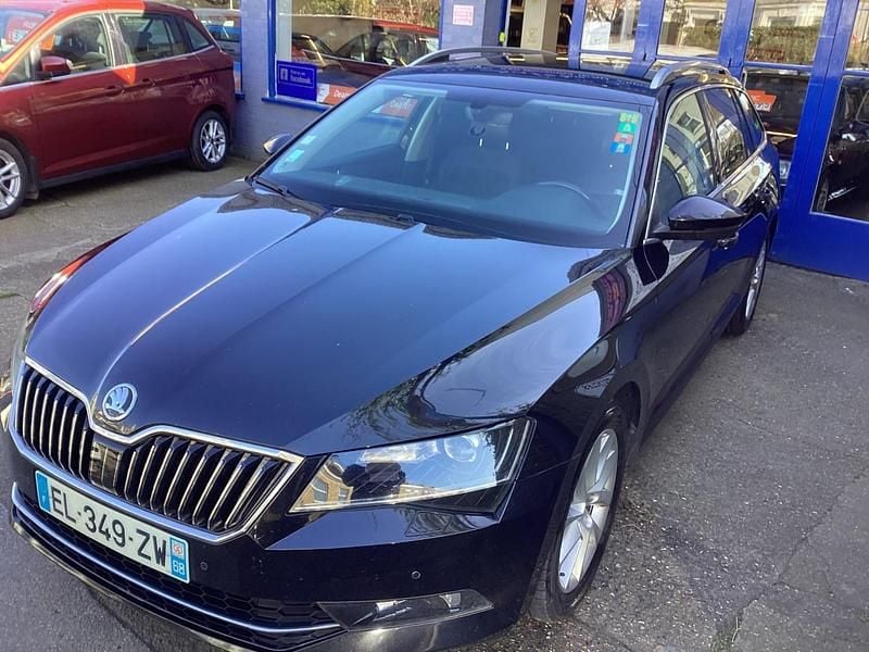 Used Skoda Superb SE L Executive 2017 Black Estate