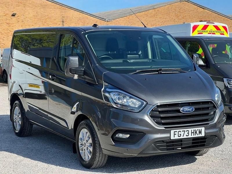 Grey Used 2023 Ford Transit Custom Limited Van | £18,495 (Fair price) - Image 1/4