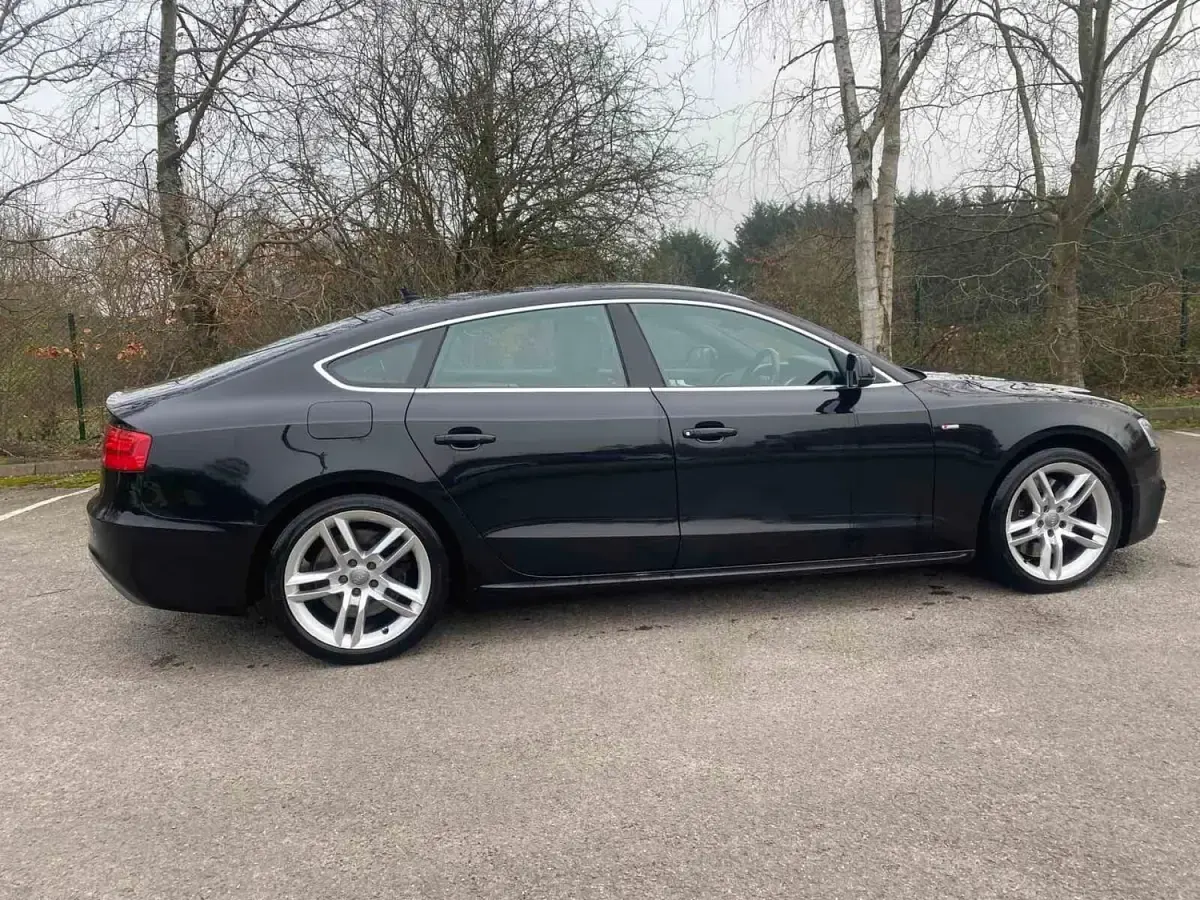 Usado Audi A5 Sportback S-Line 245 CV (180 kW) 2015 Negro Utilitario