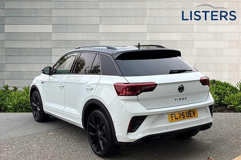 Used VW T-Roc Black Edition 150 HP (110 kW) 2025 Pure white SUV
